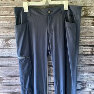 Outdoor Research‎ Women's Hiking Pants Size 12 Blue Pockets Logo